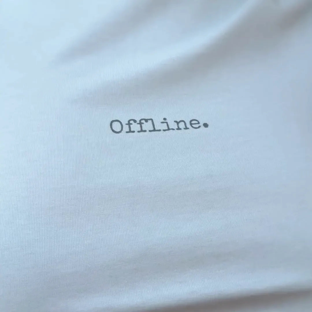 Offline Tee women ivory organic cotton statement tee Complicated Co UK