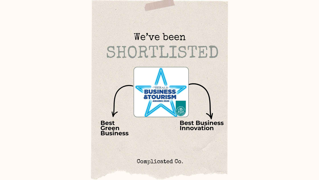 Complicated Co. Shortlisted at the Stratford Herald Business & Tourism Awards 2026