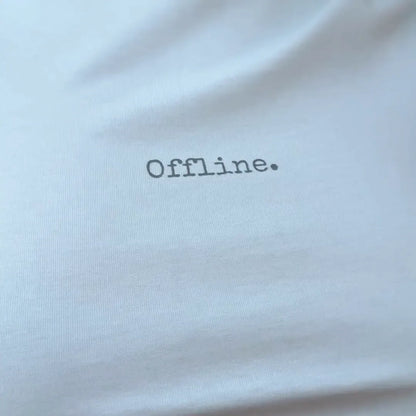 Offline Tee women ivory organic cotton statement tee Complicated Co UK