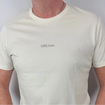 Offline Tee – Men | Organic Cotton Statement Tee