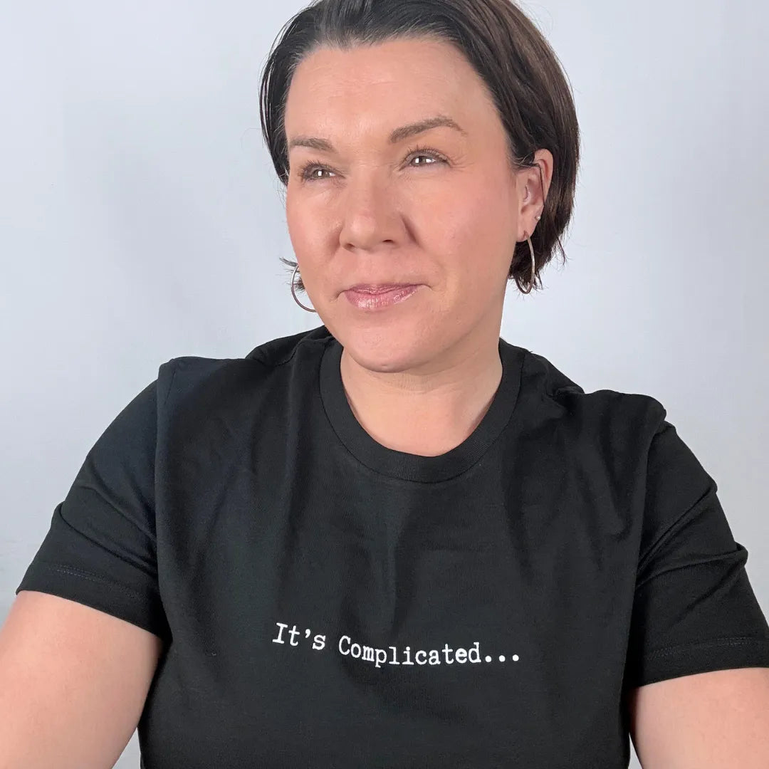 It’s Complicated Tee – Women | Organic Cotton Statement Tee