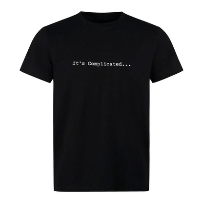 It’s Complicated Tee men organic cotton statement tee Complicated Co UK
