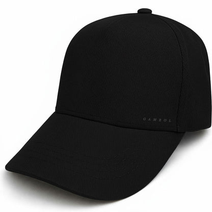Black cap on a white background
