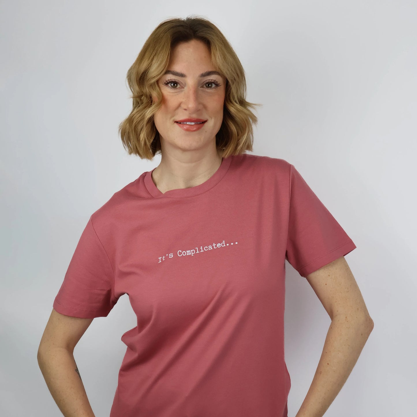 It’s Complicated Tee – Women | Organic Cotton Statement Tee