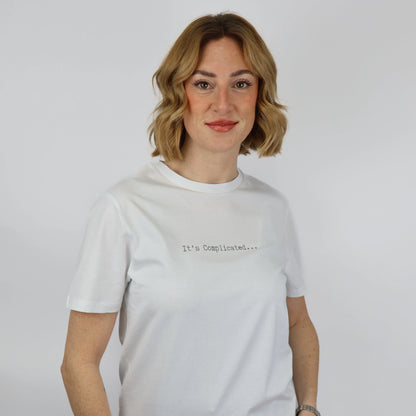 It’s Complicated Tee – Women | Organic Cotton Statement Tee
