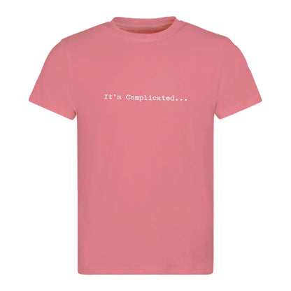 It’s Complicated Tee men organic cotton statement tee Complicated Co UK