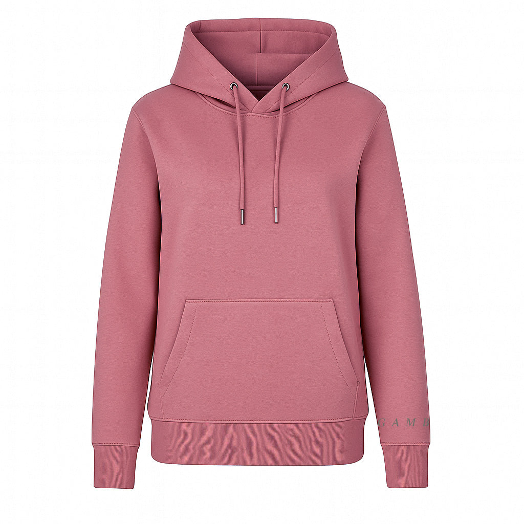 Fitted Hood in Pink, flat – Gambol Archive