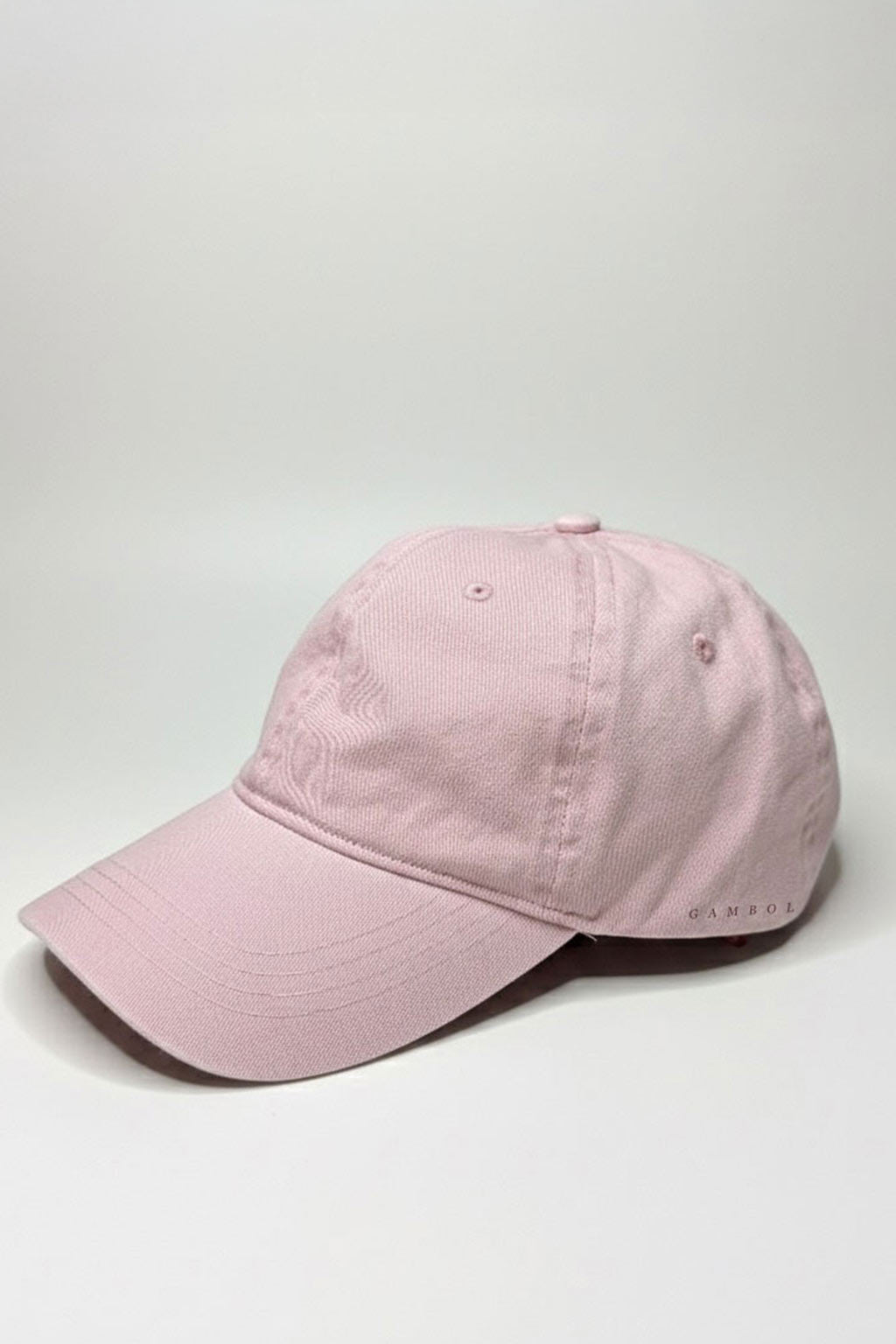 Petal Pink baseball cap on a white background