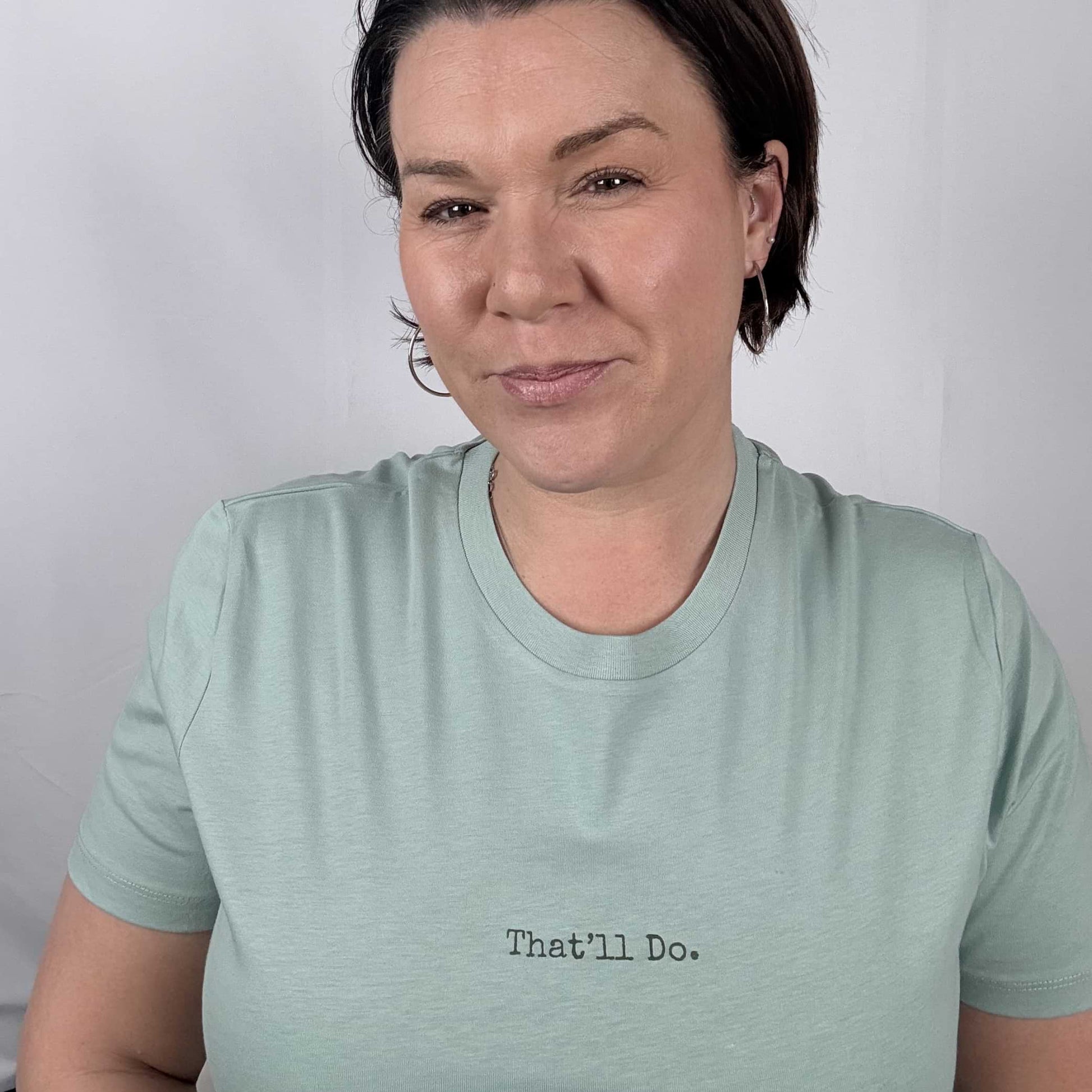 That’ll Do Tee women organic cotton statement tee Complicated Co UK