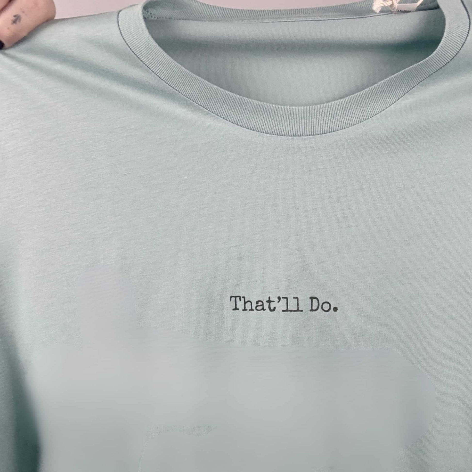 That’ll Do Tee men organic cotton statement tee Complicated Co UK