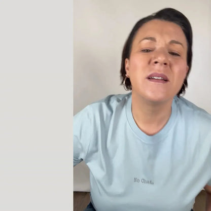 No Chat Tee – Women | Organic Cotton Statement Tee