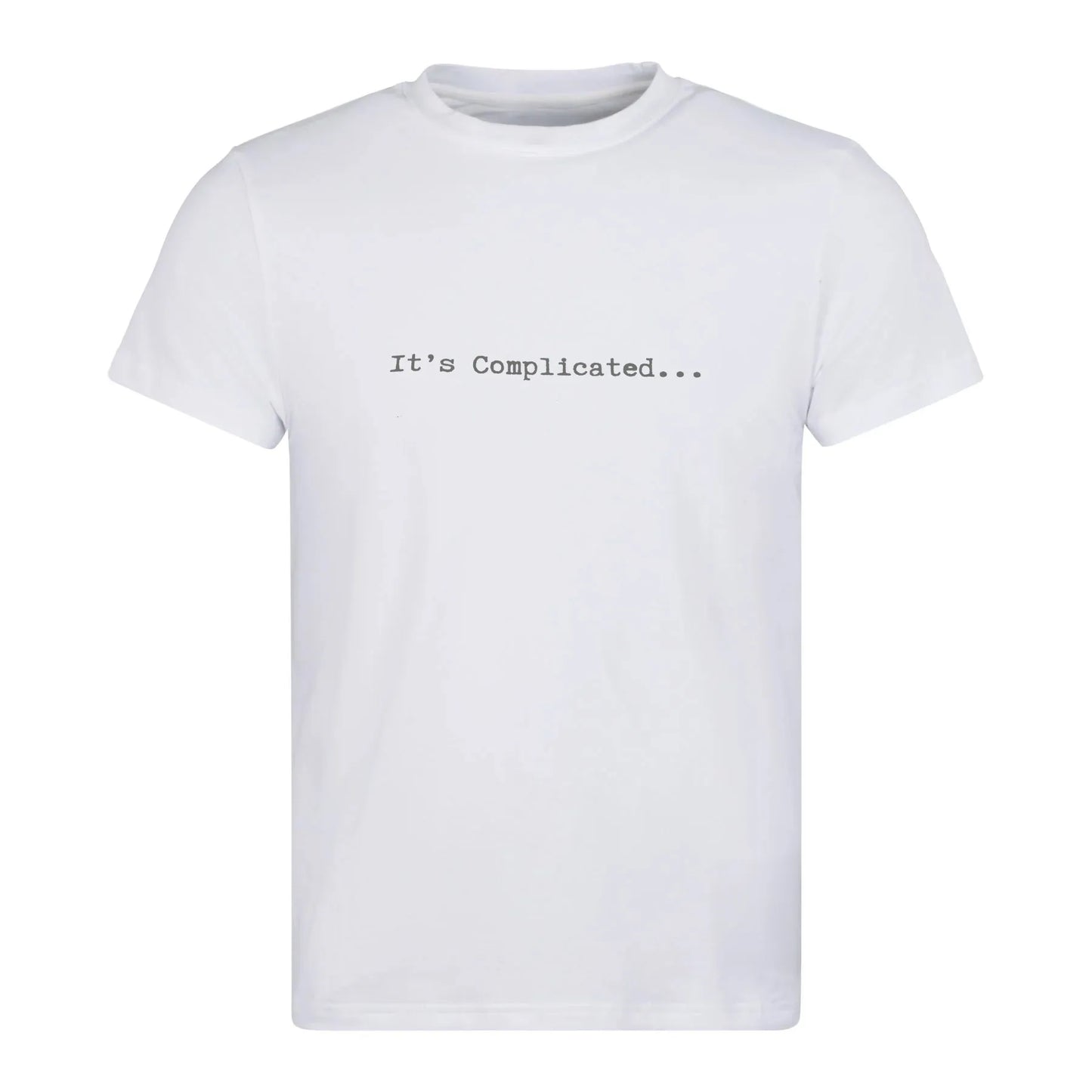 It’s Complicated Tee men organic cotton statement tee Complicated Co UK