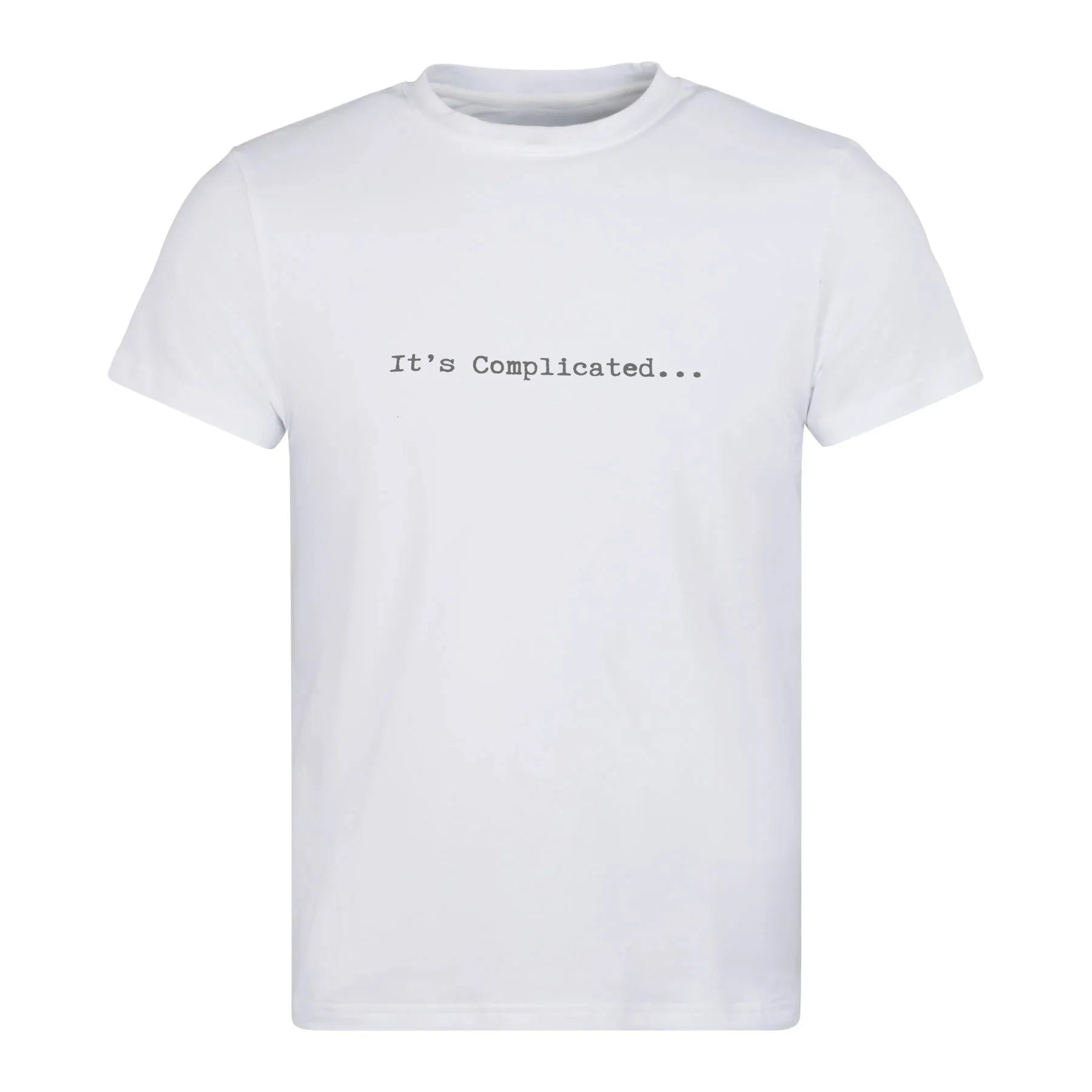 It’s Complicated Tee men organic cotton statement tee Complicated Co UK