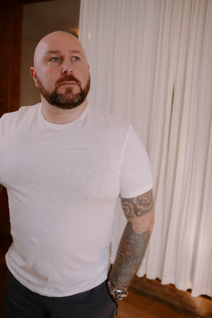 Everyday Tee in Ivory – Gambol Archive
