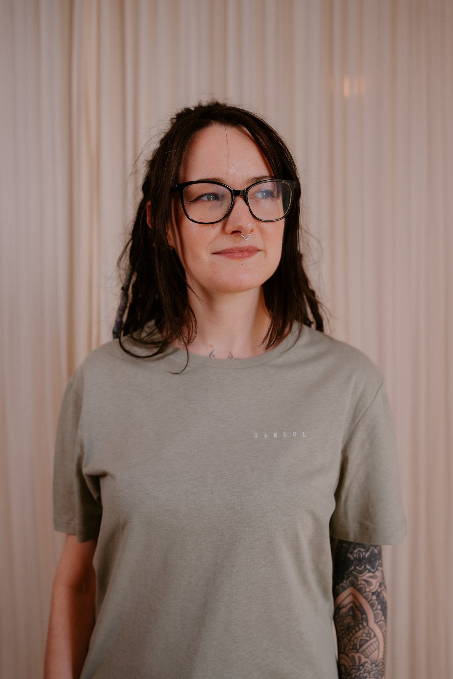 Everyday Tee in Moss – Gambol Archive