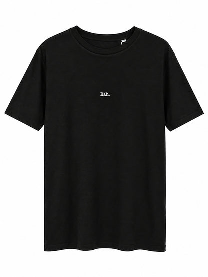 black christmas Bah t-shirt. 