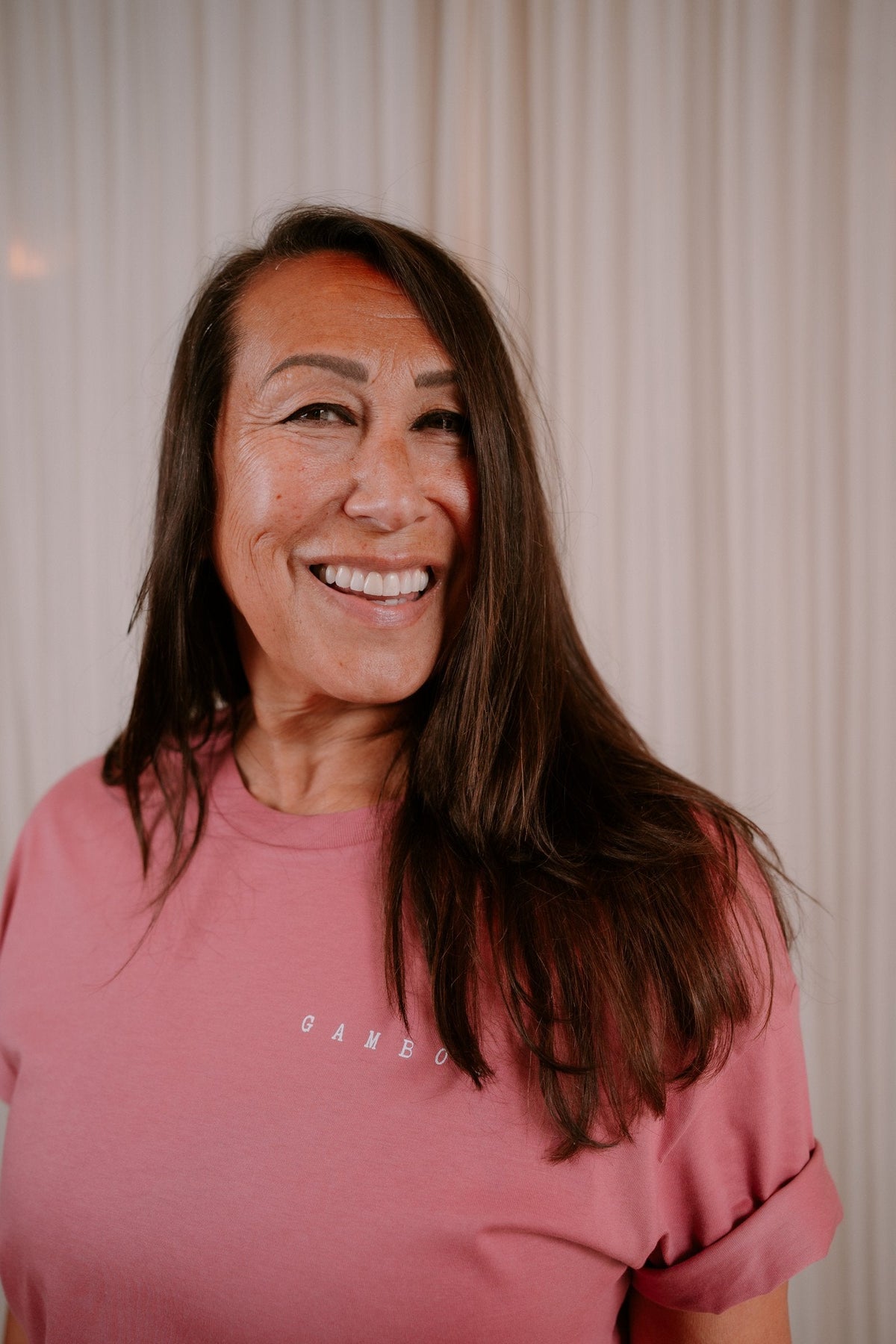 Oversized Tee in Antique Rose – Gambol Archive