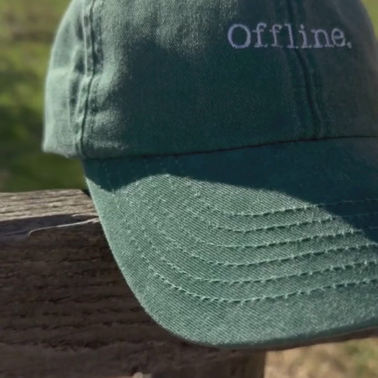 Video that shows the green and red vintage caps