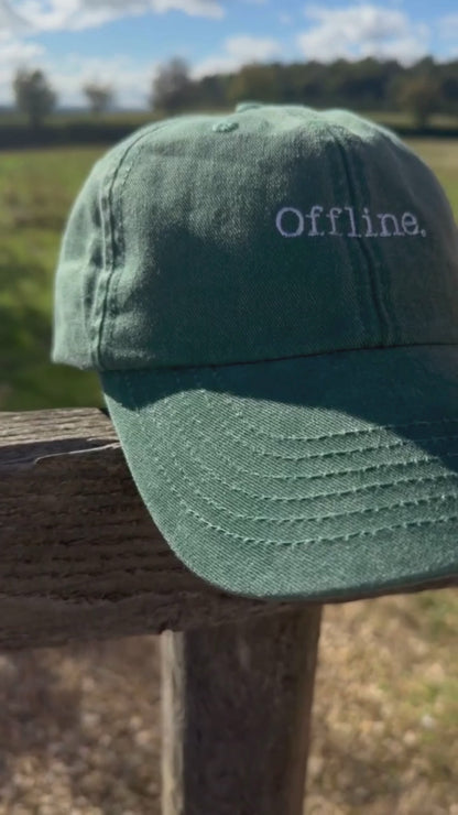 Video that shows the green and red vintage caps